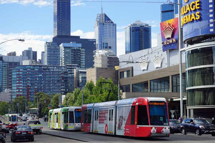 Yarra Trams Citadis 3026, 3006 & 3032